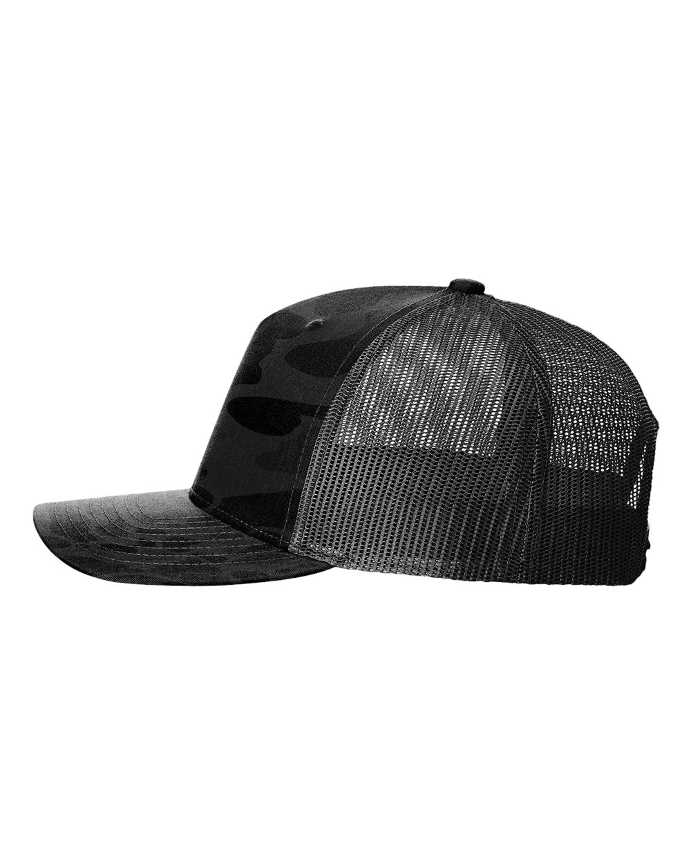 Five-Panel Printed Trucker Cap