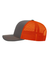 112SnapbackTruckerCap-BestSeller-charcoal_orange