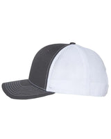 112SnapbackTruckerCap-BestSeller-charcoal_white_1