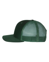 112SnapbackTruckerCap-BestSeller-darkgreen