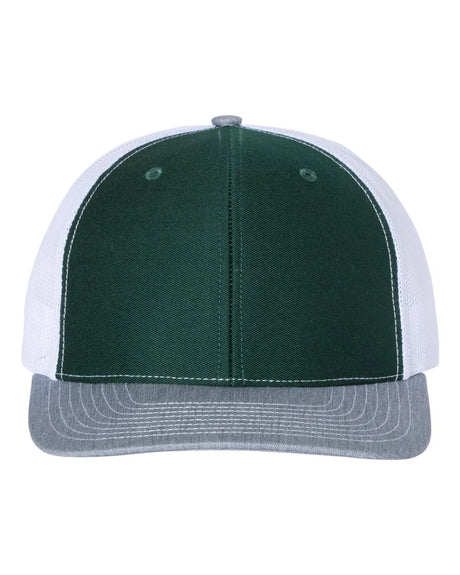 112SnapbackTruckerCap-BestSeller-darkgreen_white_heathergrey_1