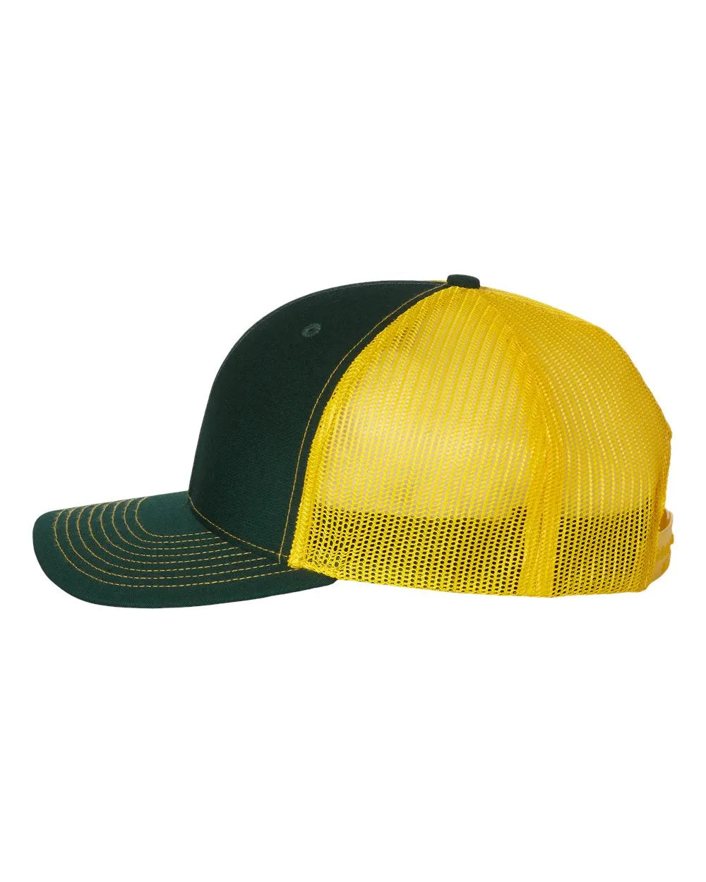 112SnapbackTruckerCap-BestSeller-darkgreen_yellow_1