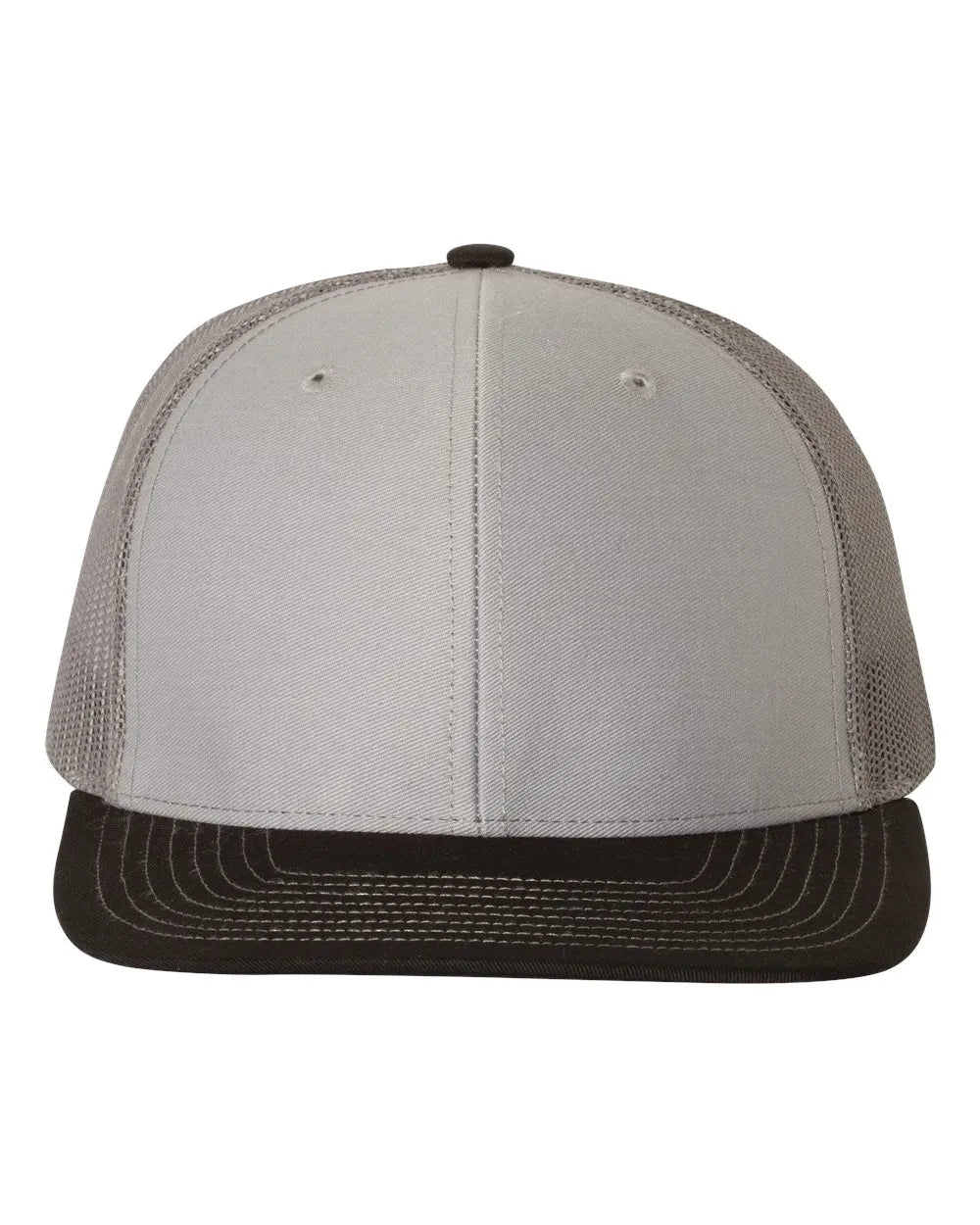 112SnapbackTruckerCap-BestSeller-grey_charcoal_black_1