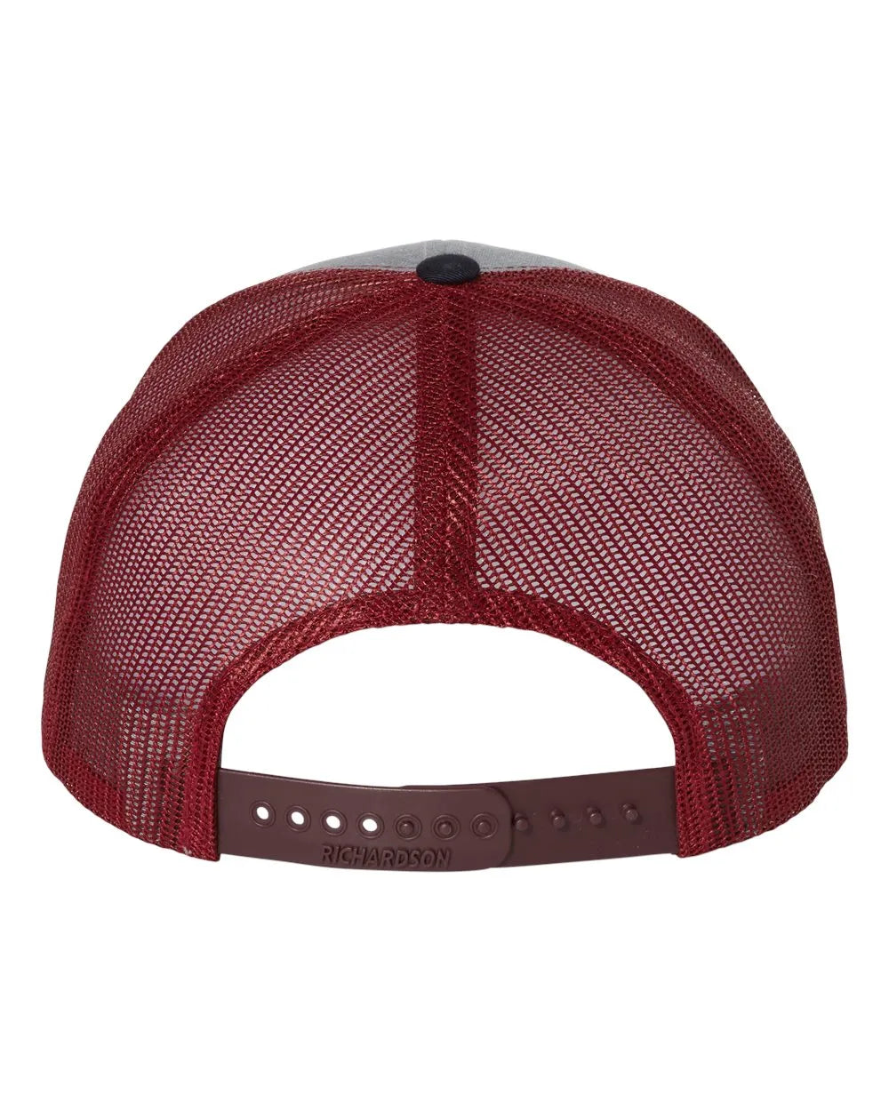 112SnapbackTruckerCap-BestSeller-heathergrey_cardinal_grey