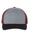 112SnapbackTruckerCap-BestSeller-heathergrey_cardinal_grey_2