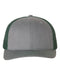 112SnapbackTruckerCap-BestSeller-heathergrey_darkgreen_2