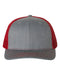 112SnapbackTruckerCap-BestSeller-heathergrey_red_1