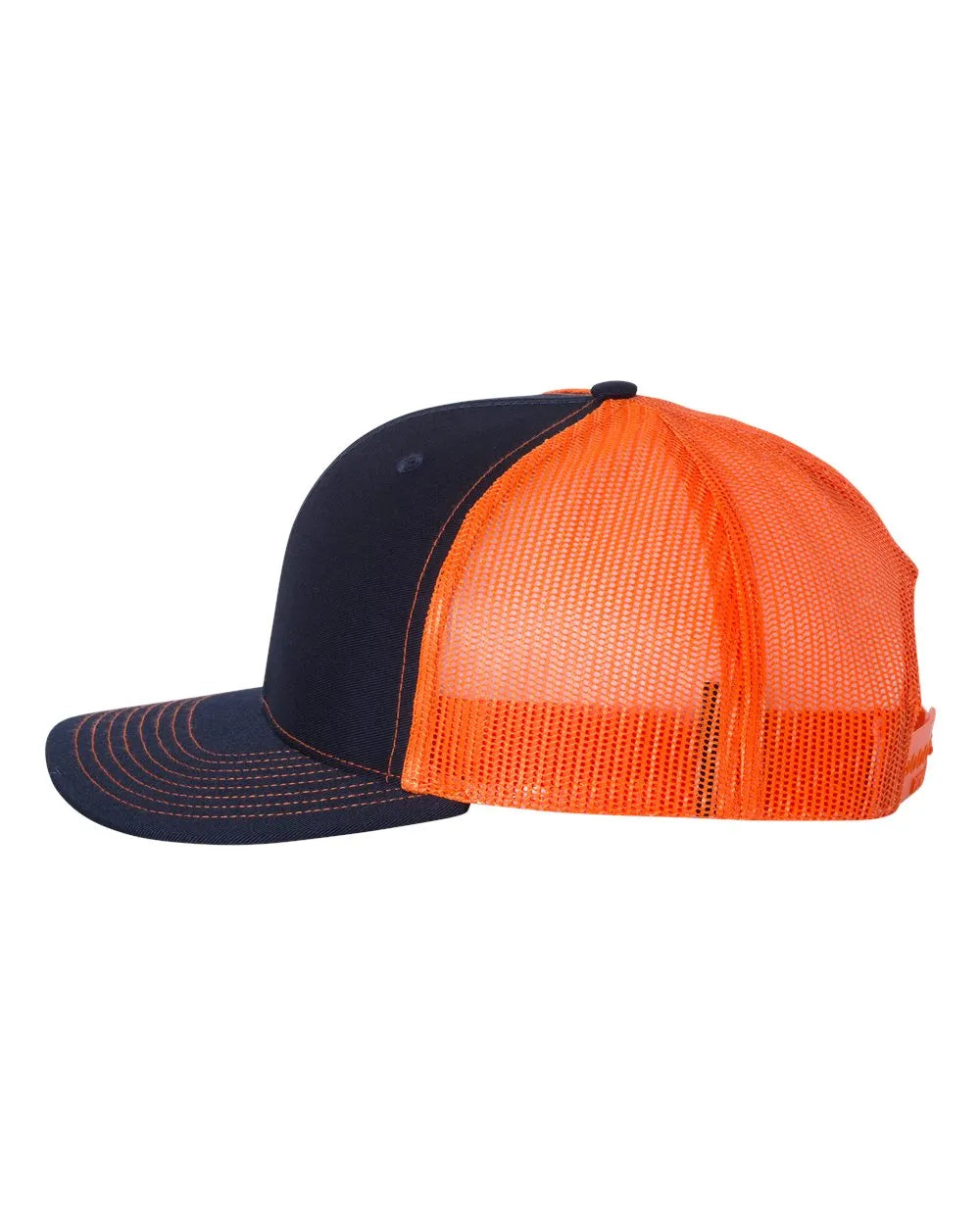 112SnapbackTruckerCap-BestSeller-navy_orange