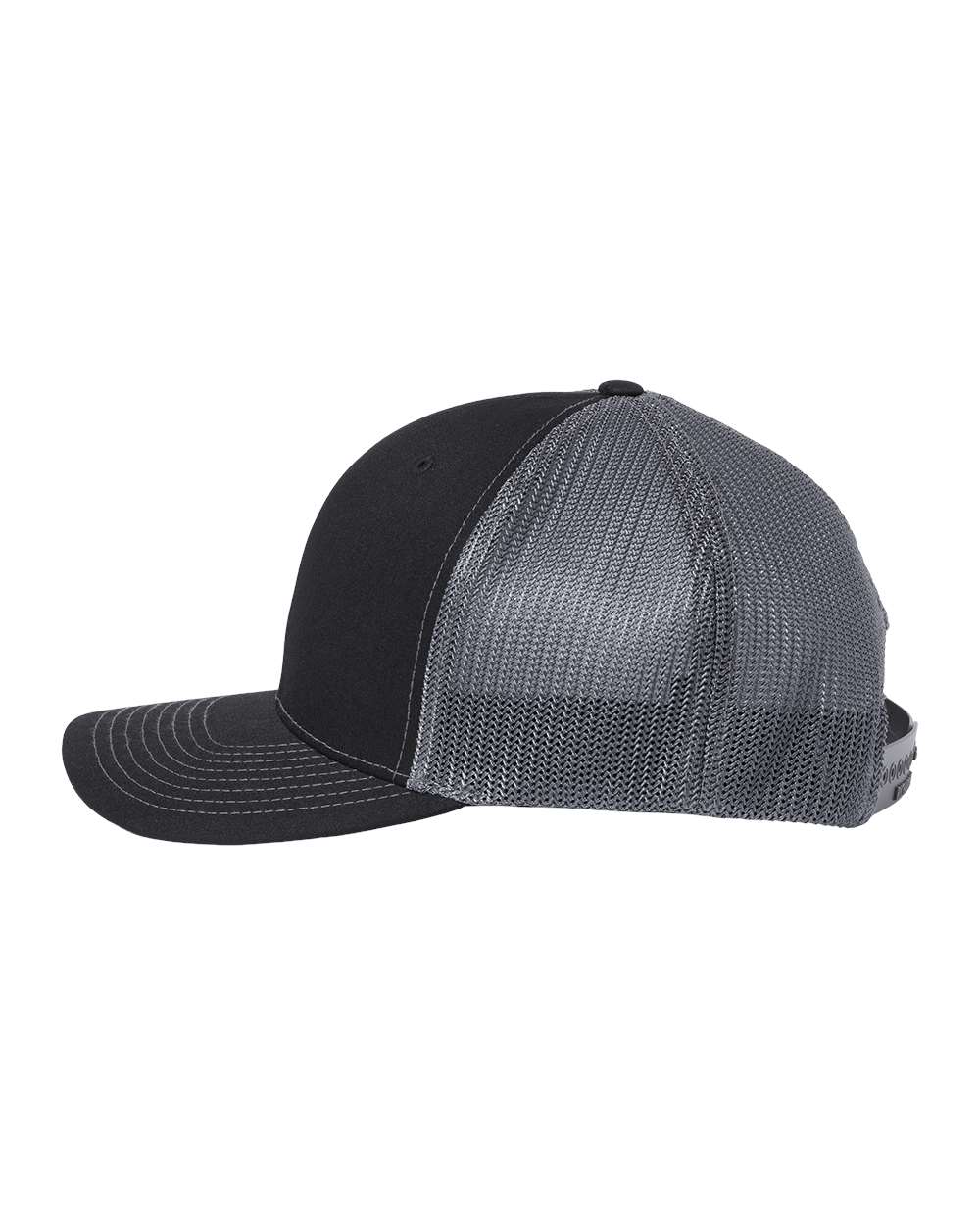 112+ R-Flex Adjustable Trucker Cap Black/ Graphite_1