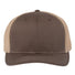 112+ R-Flex Adjustable Trucker Cap Brown/ Khaki