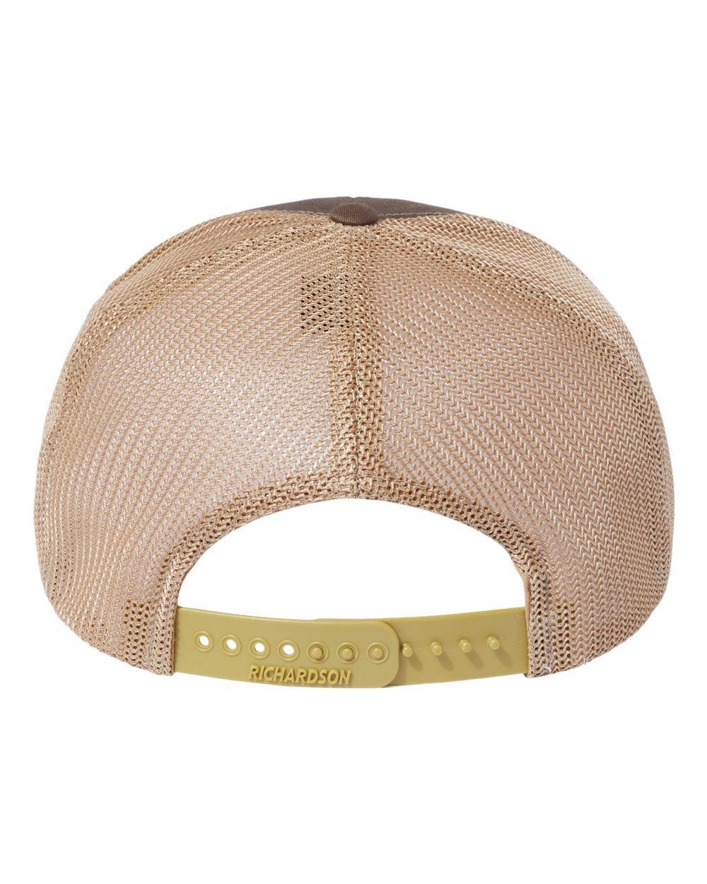 112+ R-Flex Adjustable Trucker Cap Brown/ Khaki_2