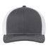 112+ R-Flex Adjustable Trucker Cap Charcoal/ White
