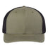 112+ R-Flex Adjustable Trucker Cap Loden Green/ Black