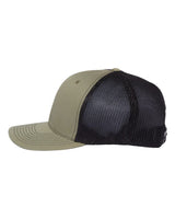 112+ R-Flex Adjustable Trucker Cap Loden Green/ Black_1