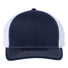 112+ R-Flex Adjustable Trucker Cap Navy/ White