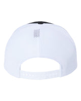 112+ R-Flex Adjustable Trucker Cap Navy/ White_2