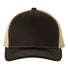 112 Snapback Trucker Cap - Best Seller Black/ Vegas Gold