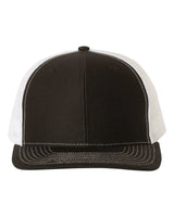 112 Snapback Trucker Cap - Best Seller Black/ White