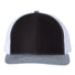 112 Snapback Trucker Cap - Best Seller Black/ White/ Heather Grey