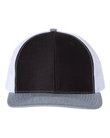 112 Snapback Trucker Cap - Best Seller Black/ White/ Heather Grey