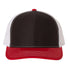112 Snapback Trucker Cap - Best Seller Black/ White/ Red