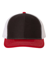 112 Snapback Trucker Cap - Best Seller Black/ White/ Red