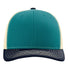 112 Snapback Trucker Cap - Best Seller Blue Teal/ Birch/ Navy