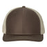 112 Snapback Trucker Cap - Best Seller Brown/ Khaki