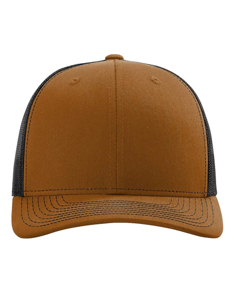 112 Snapback Trucker Cap - Best Seller Carmel/ Black