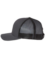 112 Snapback Trucker Cap - Best Seller Charcoal/ Black_1