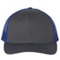 112 Snapback Trucker Cap - Best Seller Charcoal/ Royal