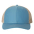 112 Snapback Trucker Cap - Best Seller Columbia Blue/ Khaki 