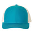 112 Snapback Trucker Cap - Best Seller Cyan/ White