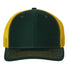 112 Snapback Trucker Cap - Best Seller Dark Green/ Yellow