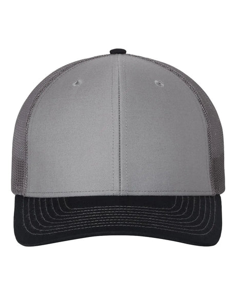 112 Snapback Trucker Cap - Best Seller Grey/ Charcoal/ Navy
