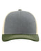 112 Snapback Trucker Cap - Best Seller Heather Grey/ Birch/ Army Olive
