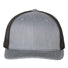 112 Snapback Trucker Cap - Best Seller Heather Grey/ Black