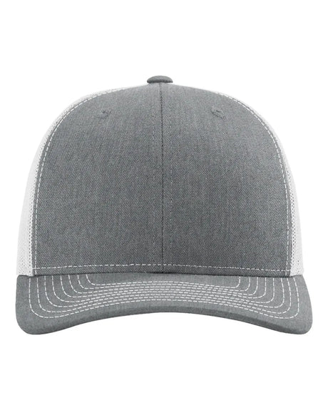 112 Snapback Trucker Cap - Best Seller Heather Grey/ Light Grey