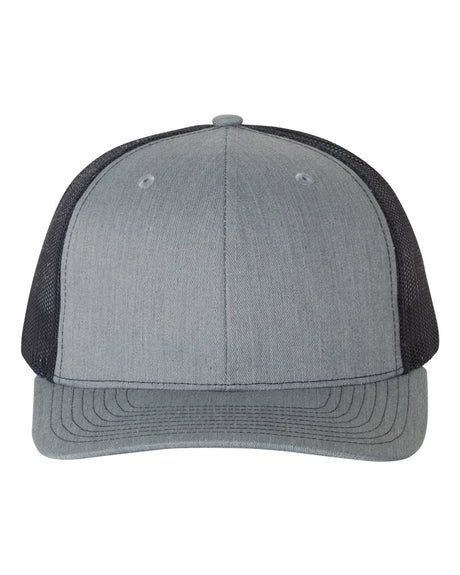 112 Snapback Trucker Cap - Best Seller Heather Grey/ Navy