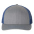 112 Snapback Trucker Cap - Best Seller Heather Grey/ Royal