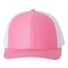 112 Snapback Trucker Cap - Best Seller Hot Pink/ White