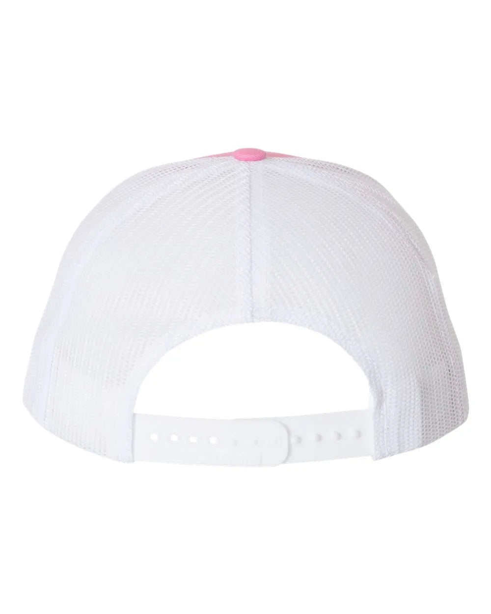 112 Snapback Trucker Cap - Best Seller Hot Pink/ White_2