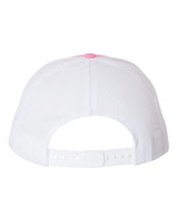 112 Snapback Trucker Cap - Best Seller Hot Pink/ White_2