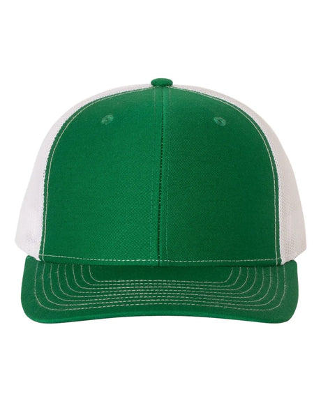 112 Snapback Trucker Cap - Best Seller Kelly/ White
