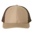 112 Snapback Trucker Cap - Best Seller Khaki/ Coffee