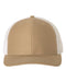 112 Snapback Trucker Cap - Best Seller Khaki/ White