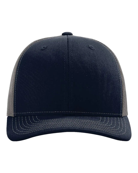 112 Snapback Trucker Cap - Best Seller Navy/ Charcoal