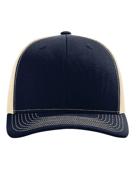 112 Snapback Trucker Cap - Best Seller Navy/ Khaki