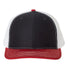 112 Snapback Trucker Cap - Best Seller Navy/ White/ Red
