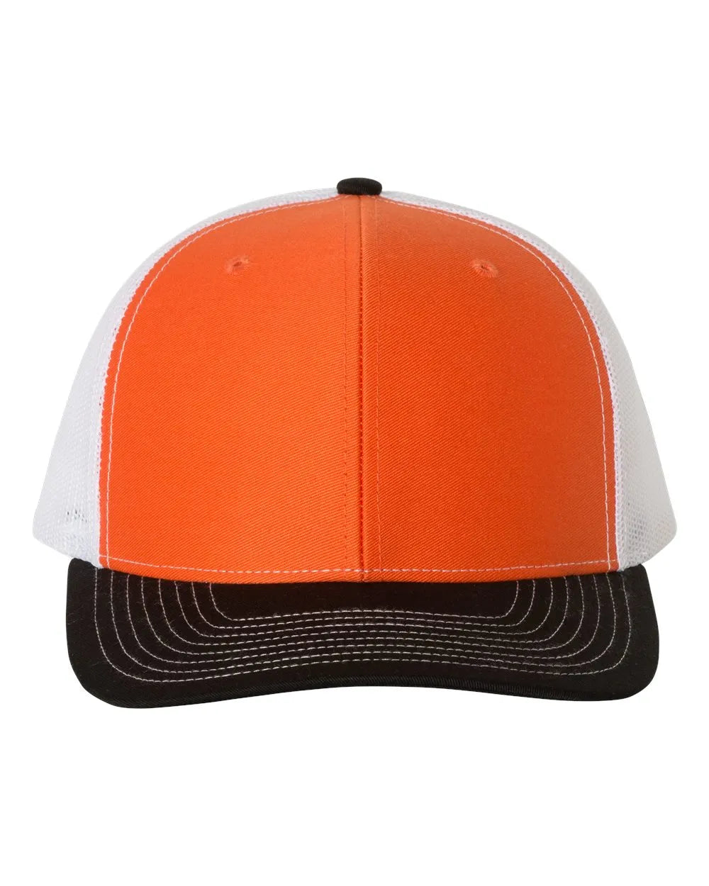 112 Snapback Trucker Cap - Best Seller Orange/ White/ Black